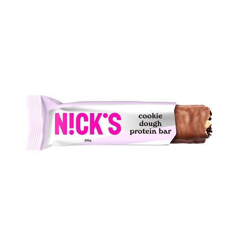 Nick's protein szelet, cookie dough/csokis keksz ízű, 50g