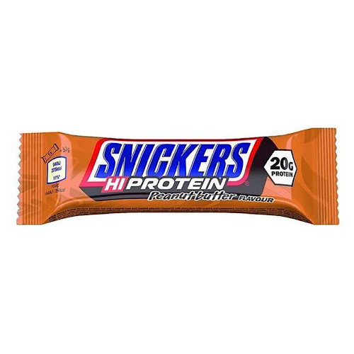 Snickers, high protein crisp bar, mogyoróvajas, 55g