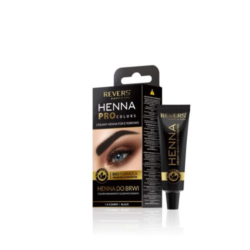 Revers henna procolor szemöldök krémfesték fekete 15 ml